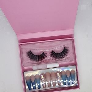Nails and Eyelashes Bundle